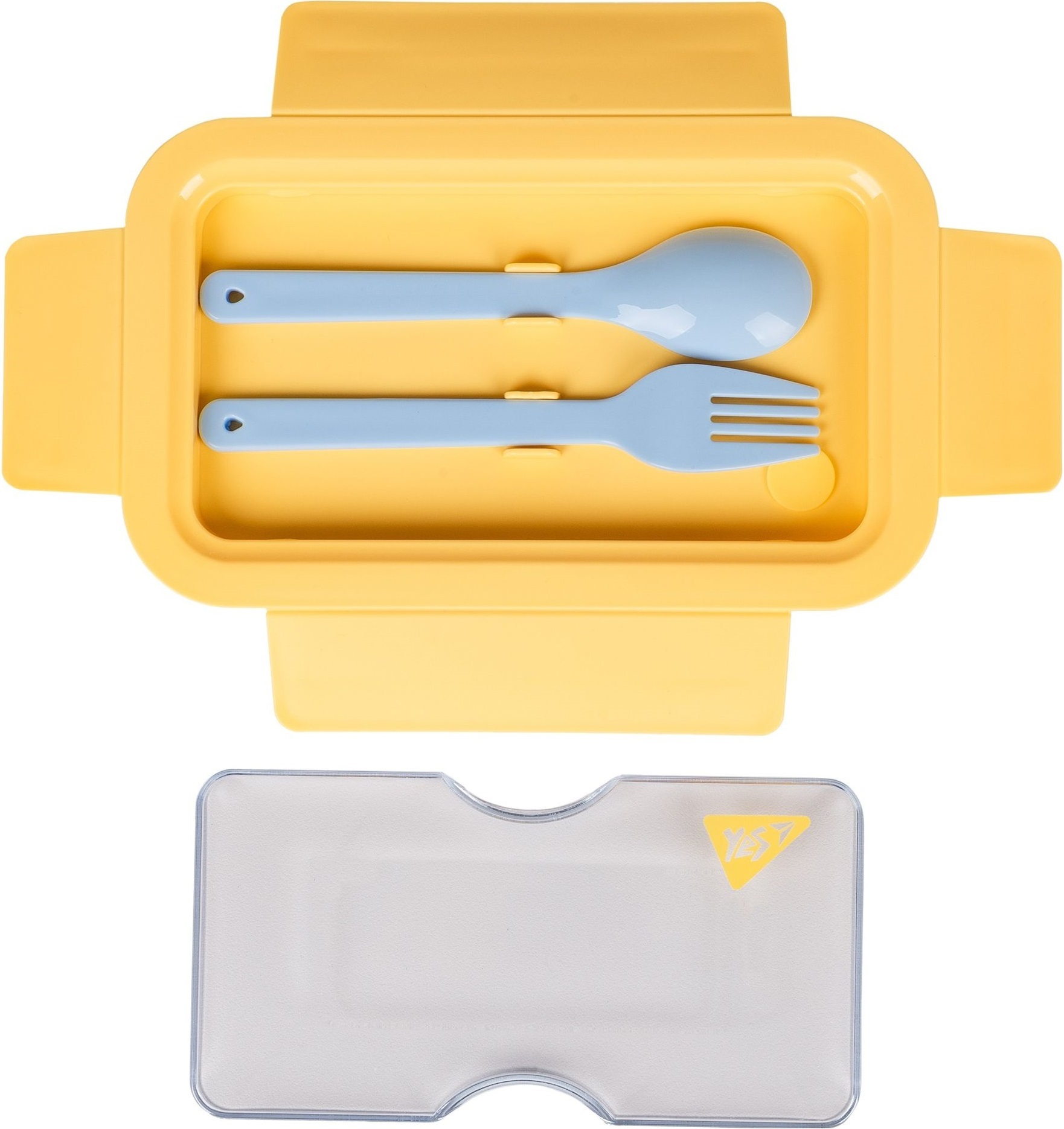 Ланч-бокс Yes Fusion 850 мл із наповненням, жовто-блакитний (708168)фото3