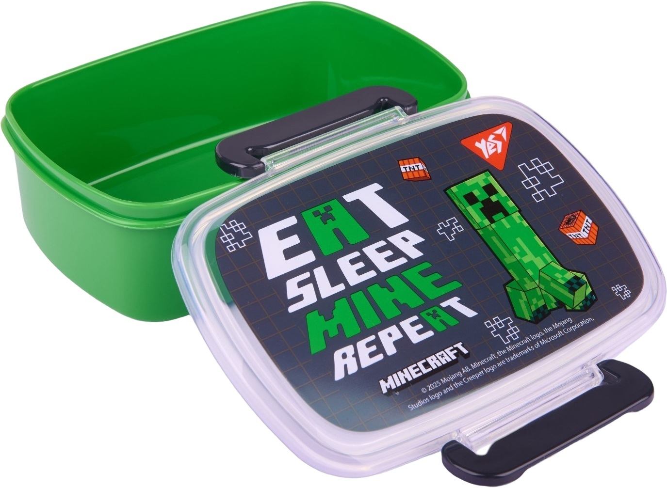 Ланч-бокс Yes Minecraft.Creeper 750 мл, зелений (708366)фото2