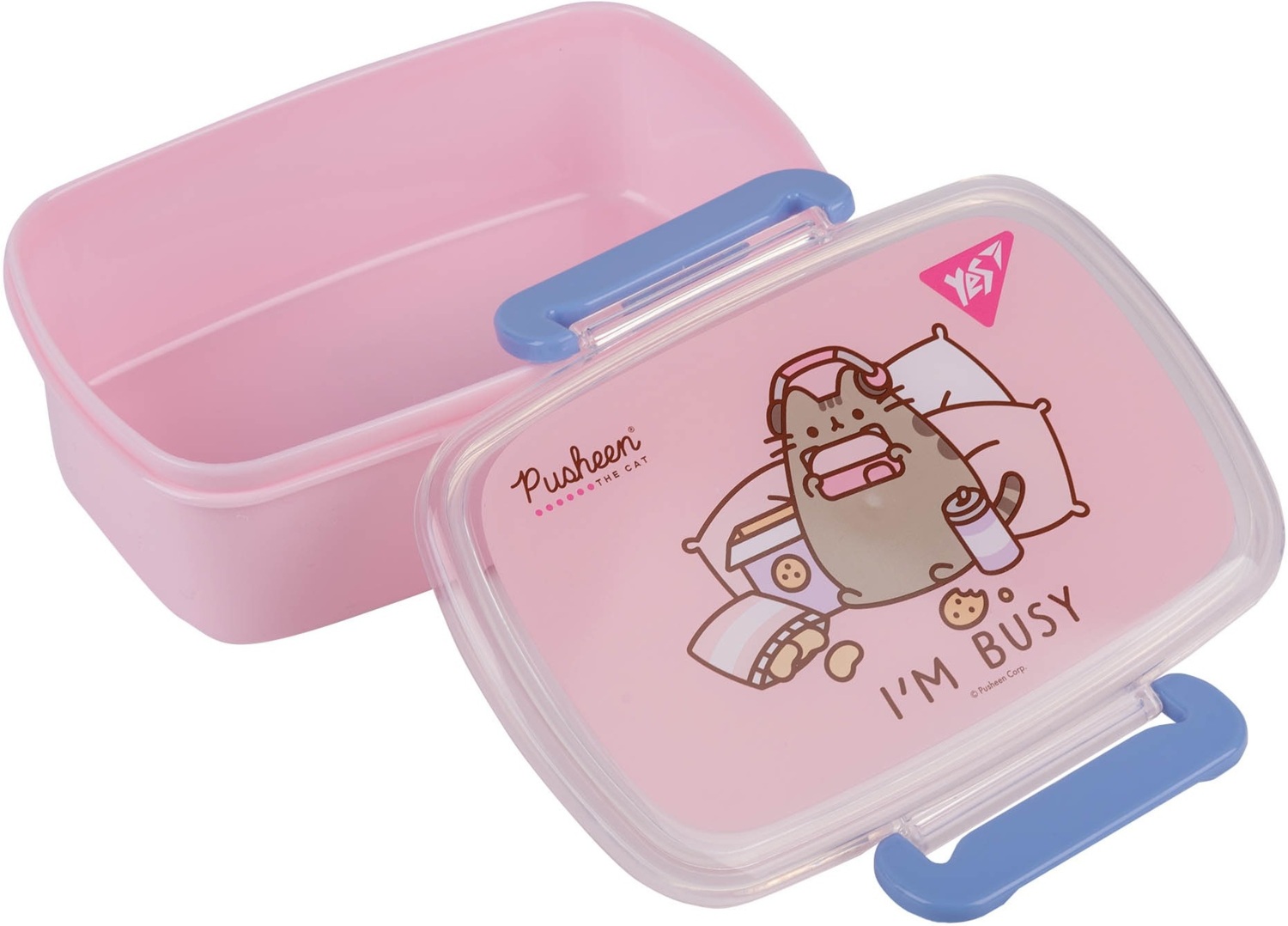 Ланч-бокс Yes Pusheen 750 мл, рожевий (708367)фото