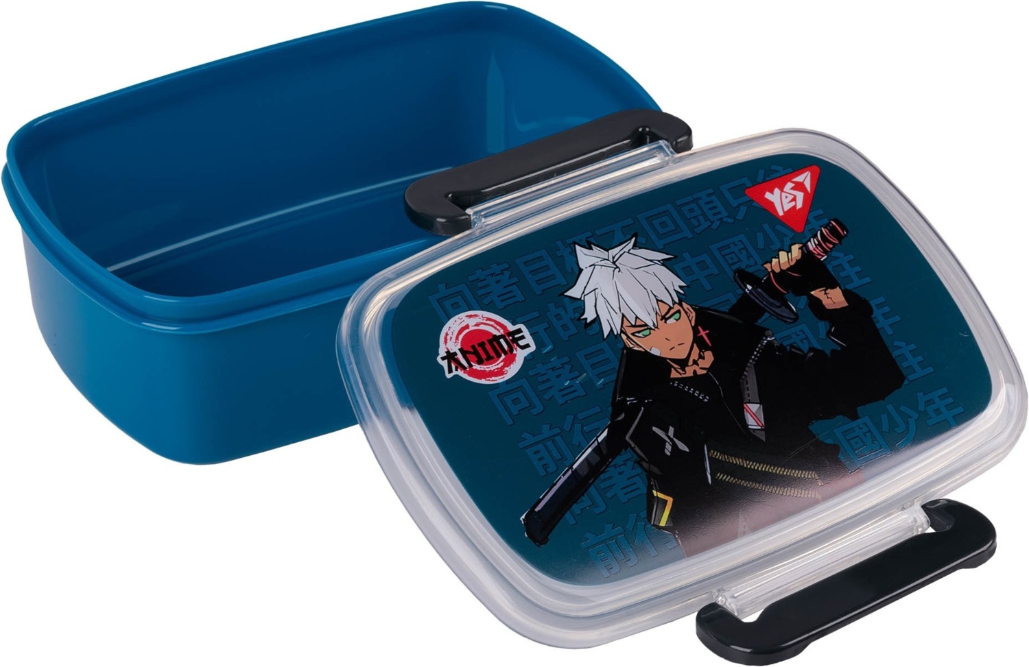 Ланч-бокс Yes Anime 750 мл, синій (708368)фото