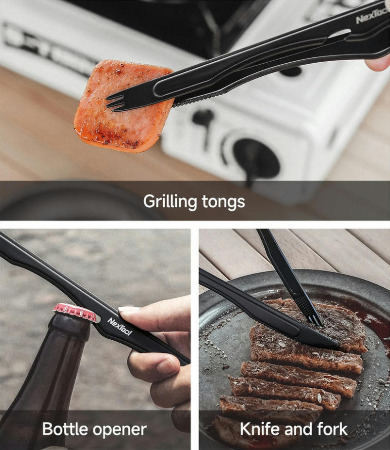 Набір посуду для кемпінгу NexTool Outdoor Cooking set, 6 предметівфото11