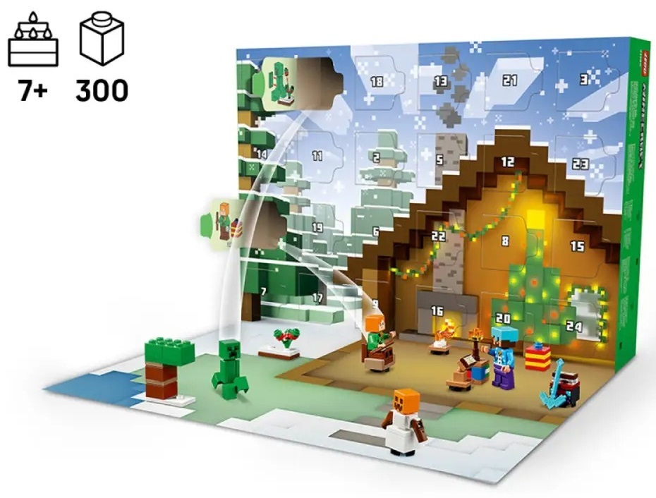 LEGO 21280 Minecraft Адвент календар 2025фото2