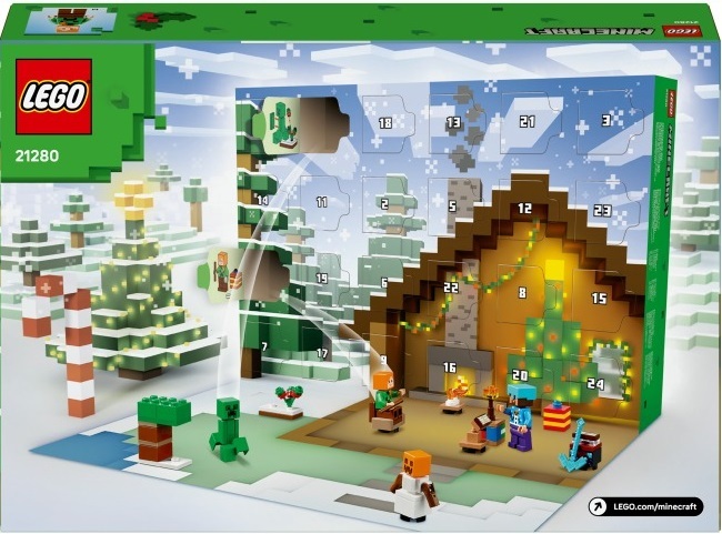 LEGO 21280 Minecraft Адвент календар 2025фото7