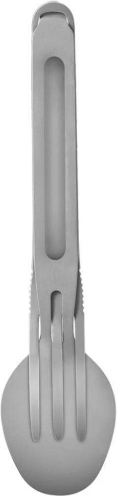 Туристичний набір ложка-виделка NexTool Titanium Tableware Set титанфото2