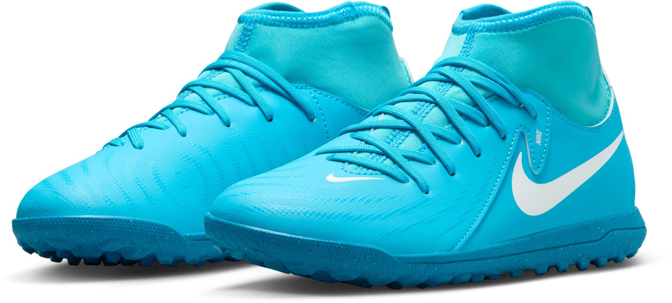 Сороконіжки дитячі Nike Jr Phantom Luna Ii Club Tf FJ2607-400 38 (5.5Y US) бірюзовіфото