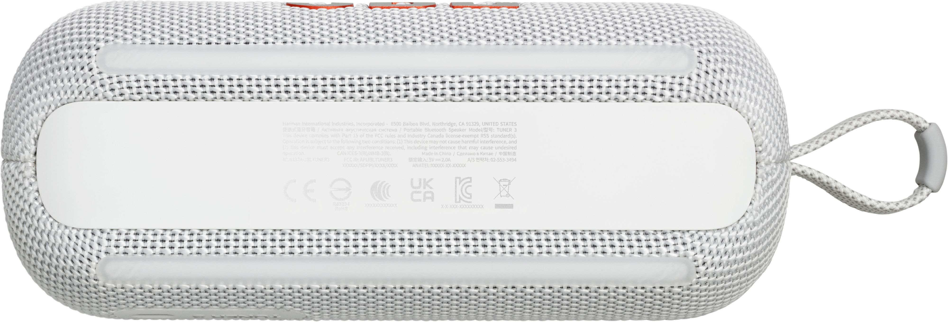 Портативна акустика JBL Tuner 3 White (JBLTUNER3WHT)фото6