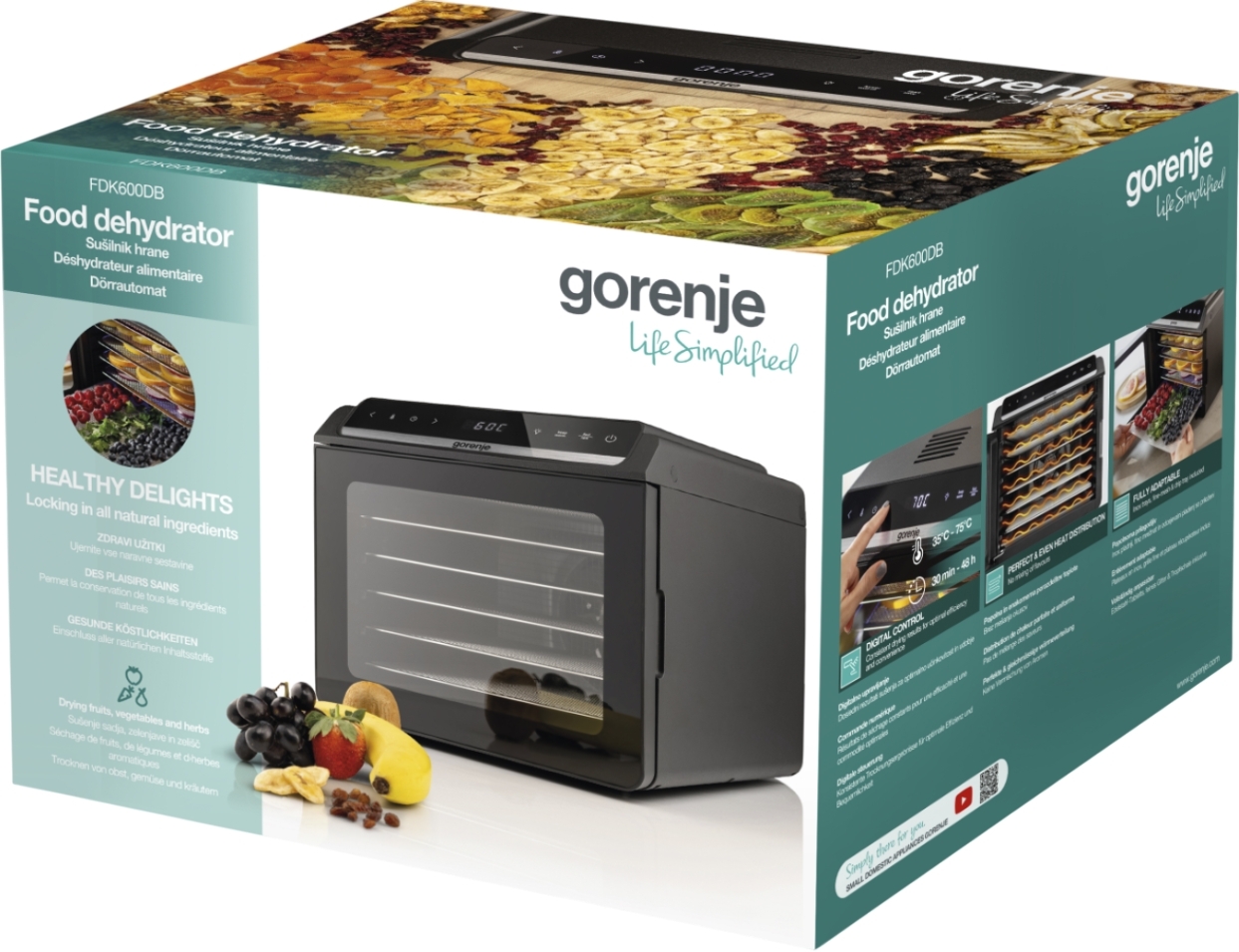 Сушка для продуктов Gorenje FDK600DB фото 