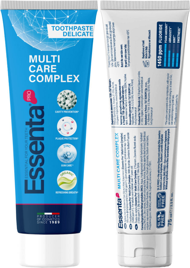 Зубна паста Essenta Pro Multi Care Complex 75 млфото3