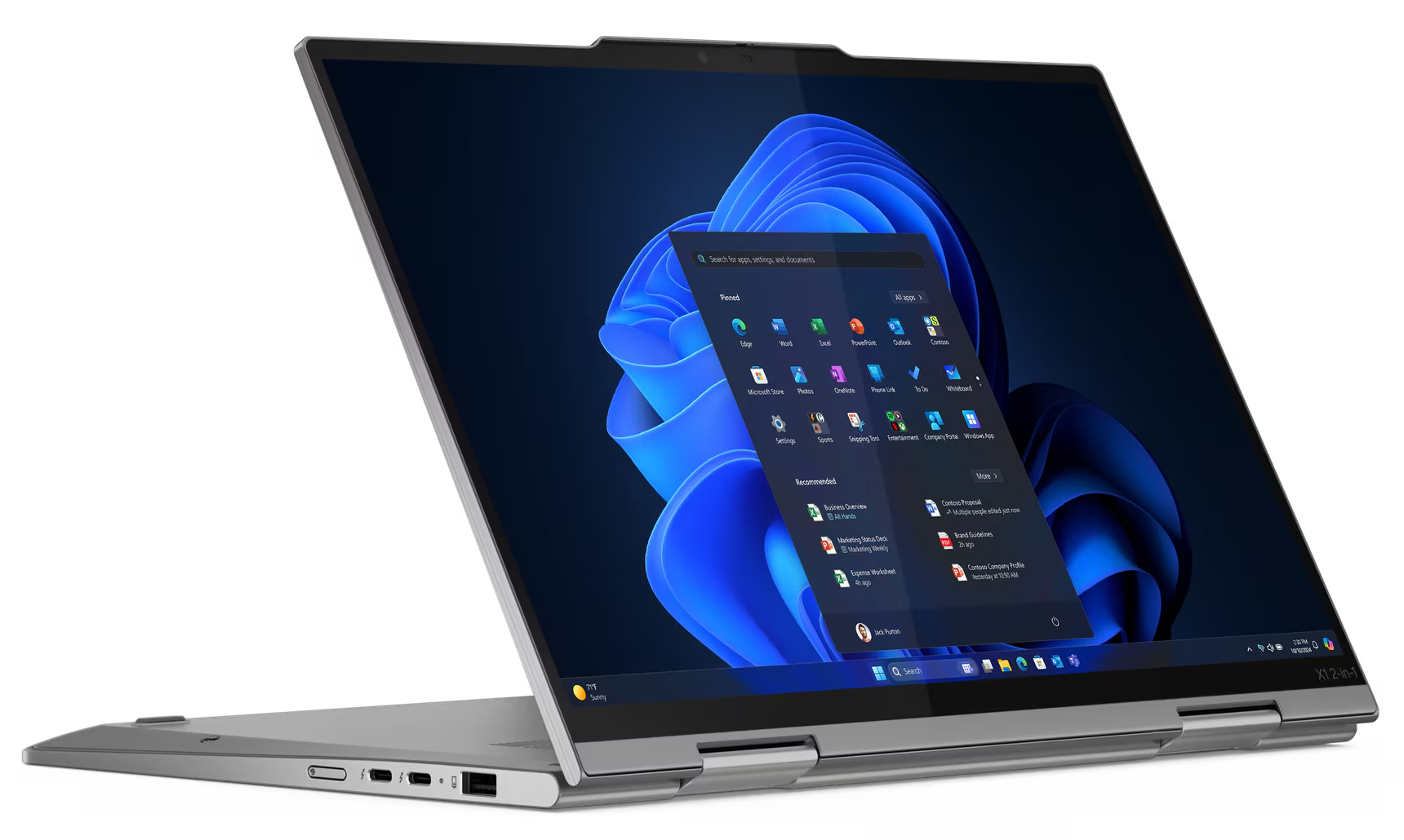 Ноутбук LENOVO ThinkPad X1 2-in-1 Gen 10 (21NVS0LJ00) фото 7