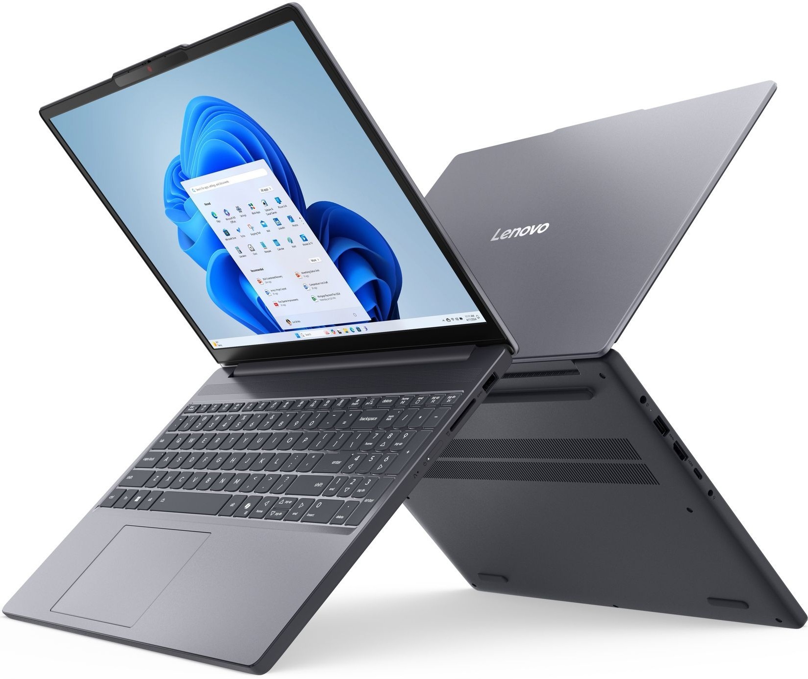Ноутбук LENOVO IdeaPad Slim 3 15ARP10 Luna Grey (83K700AFRA) фото 14
