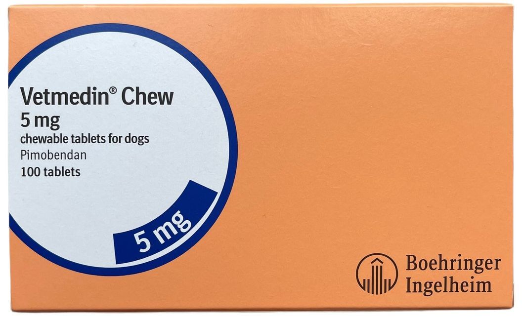 Ветмедин жувальні таблетки 5 мг 100 табфото4