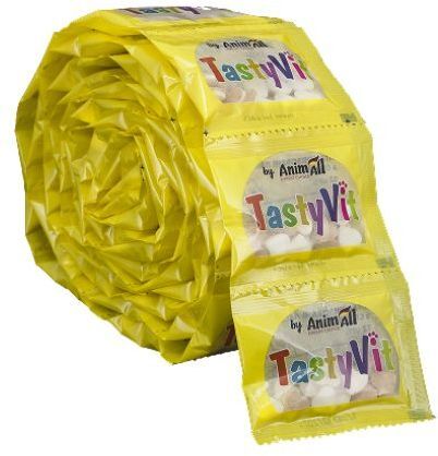 Вітамінізовані ласощі для котів AnimAll TastyVit з сиром 600 шт 50 пакетів по 12 штфото3