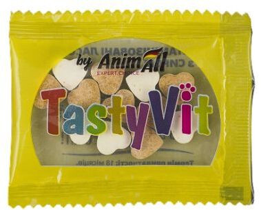 Вітамінізовані ласощі для котів AnimAll TastyVit з сиром 600 шт 50 пакетів по 12 штфото4