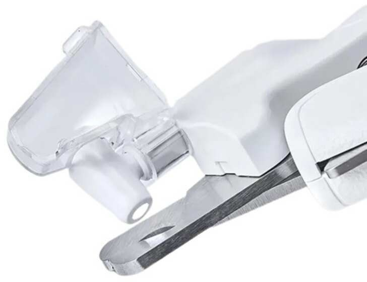 Груминг AnimAll Когтерез с LED подсветкой и контейнером для сбора когтей белый фото 5