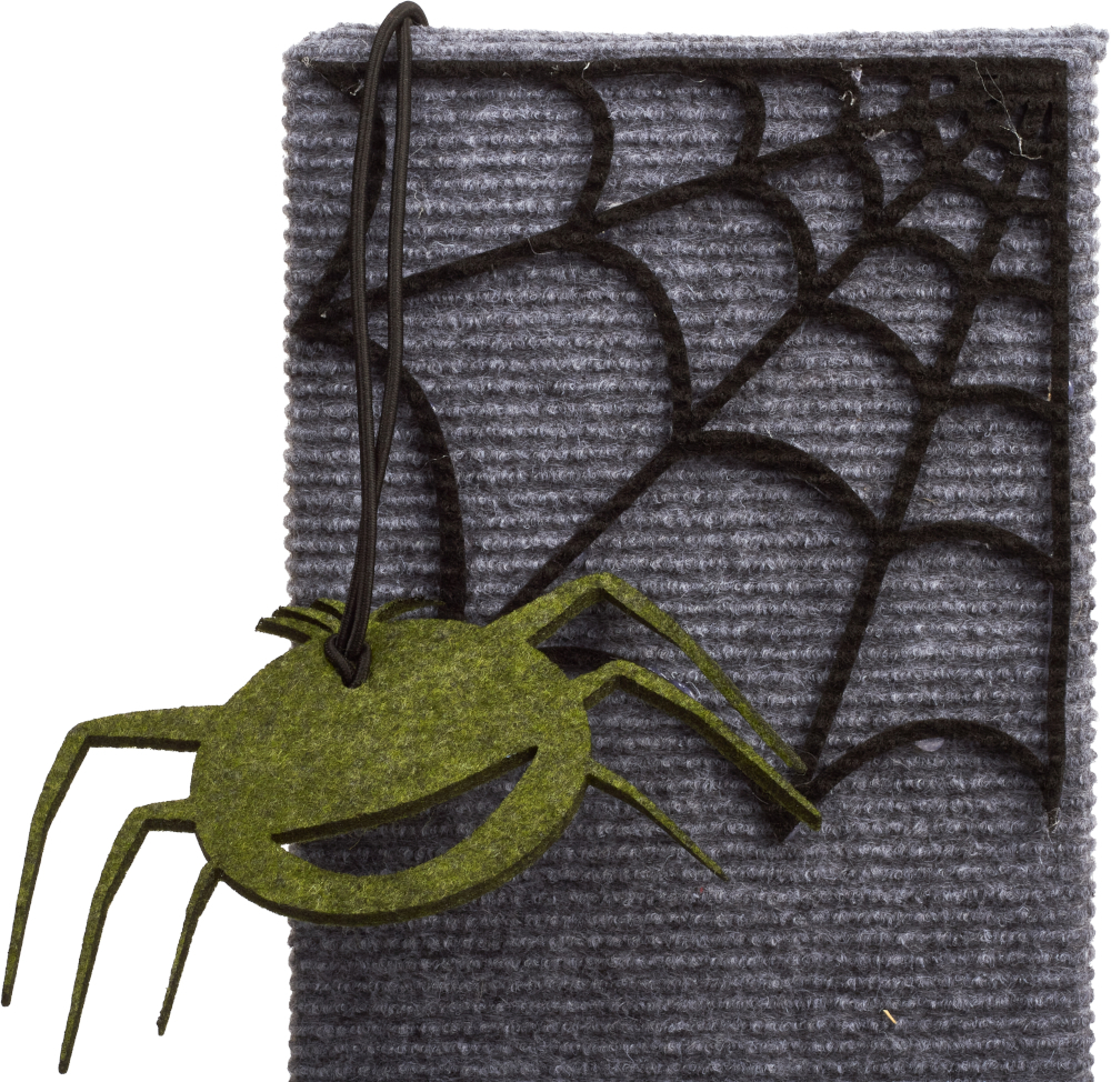 Дряпка для котів AnimAll Кутове Павутиння сіре 50 смфото4