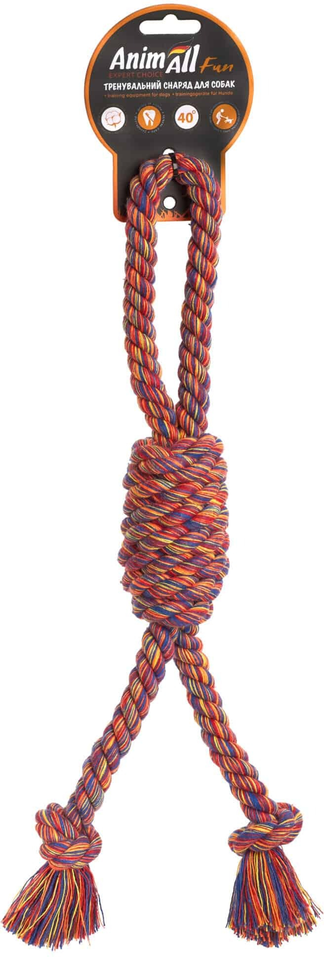 Іграшка AnimAll Fun Канат бочка з петлею 38 смфото3
