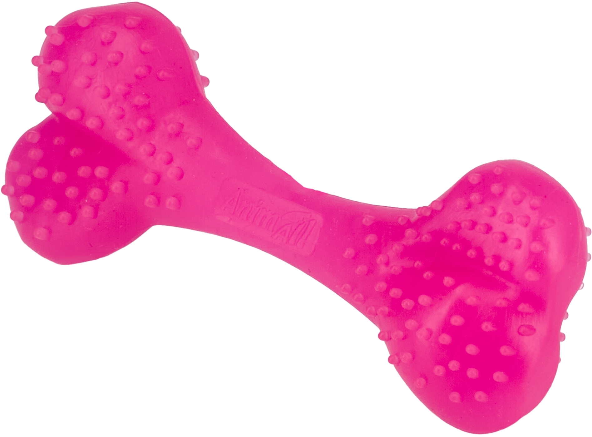 Іграшка AnimAll Fun Кістка 12 см кораловафото3