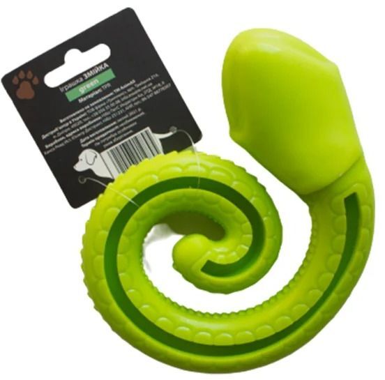 Іграшка AnimAll GrizZzly Змійка зеленафото2