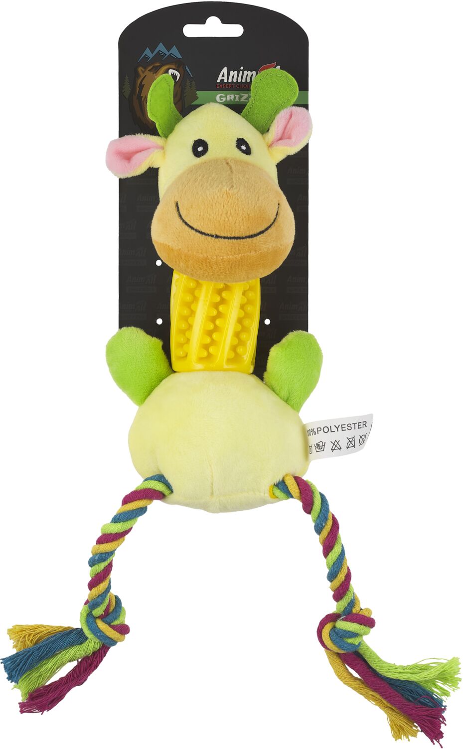 Іграшка м'яка AnimAll GrizZzly Жираф 30х13х10 смфото