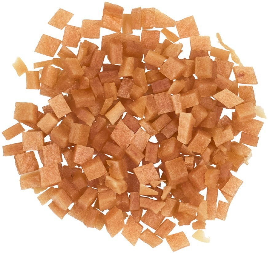 Лакомства для кошек Flamingo маленькие кубики с курицей 50 г фото