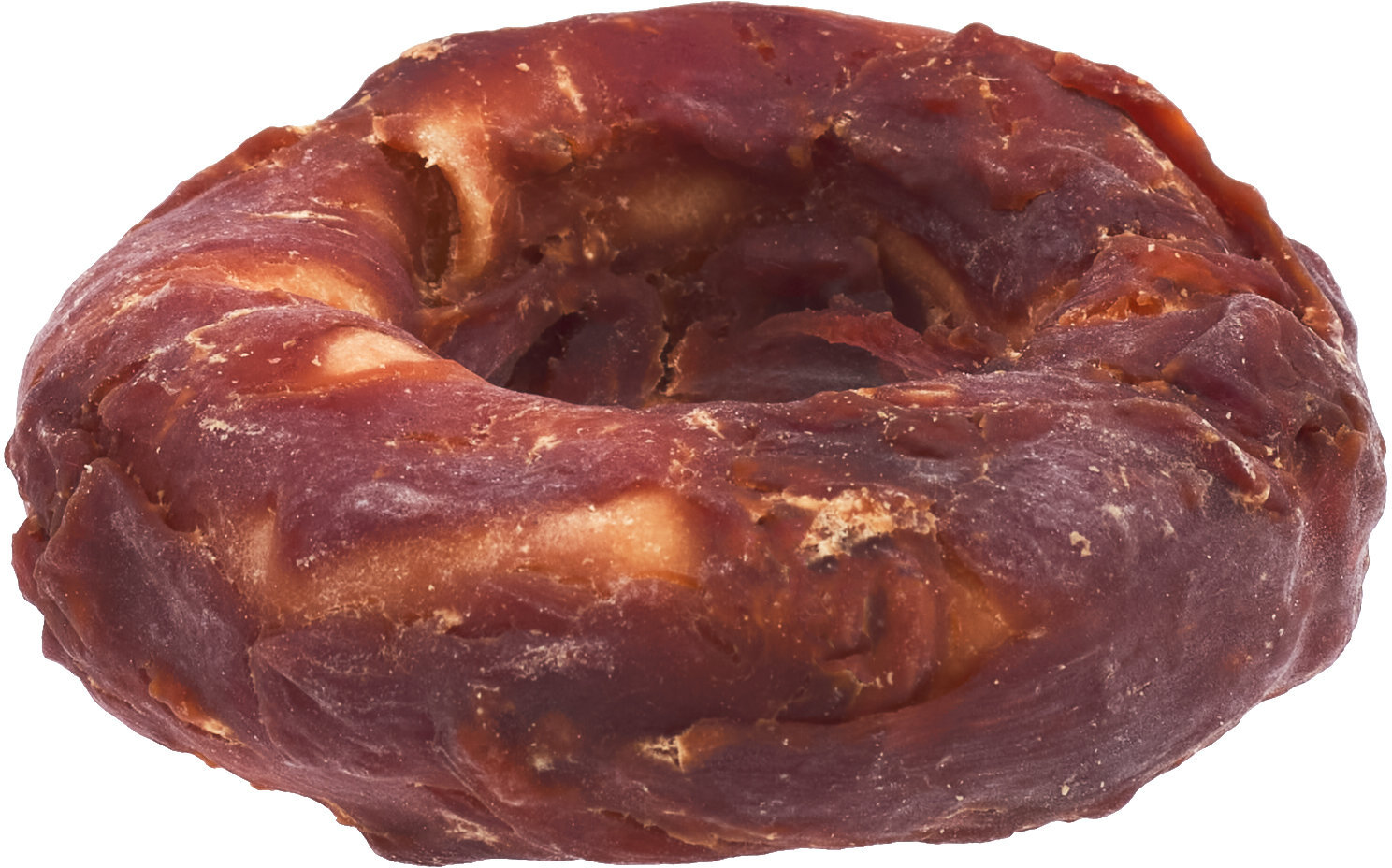 Лакомства жевательное кольцо для собак Flamingo с мясом утки 10 см 100 г фото 3