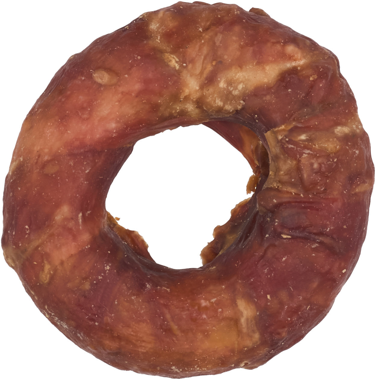 Лакомства жевательное кольцо для собак Flamingo с мясом кролика 10 см 100 г фото 4