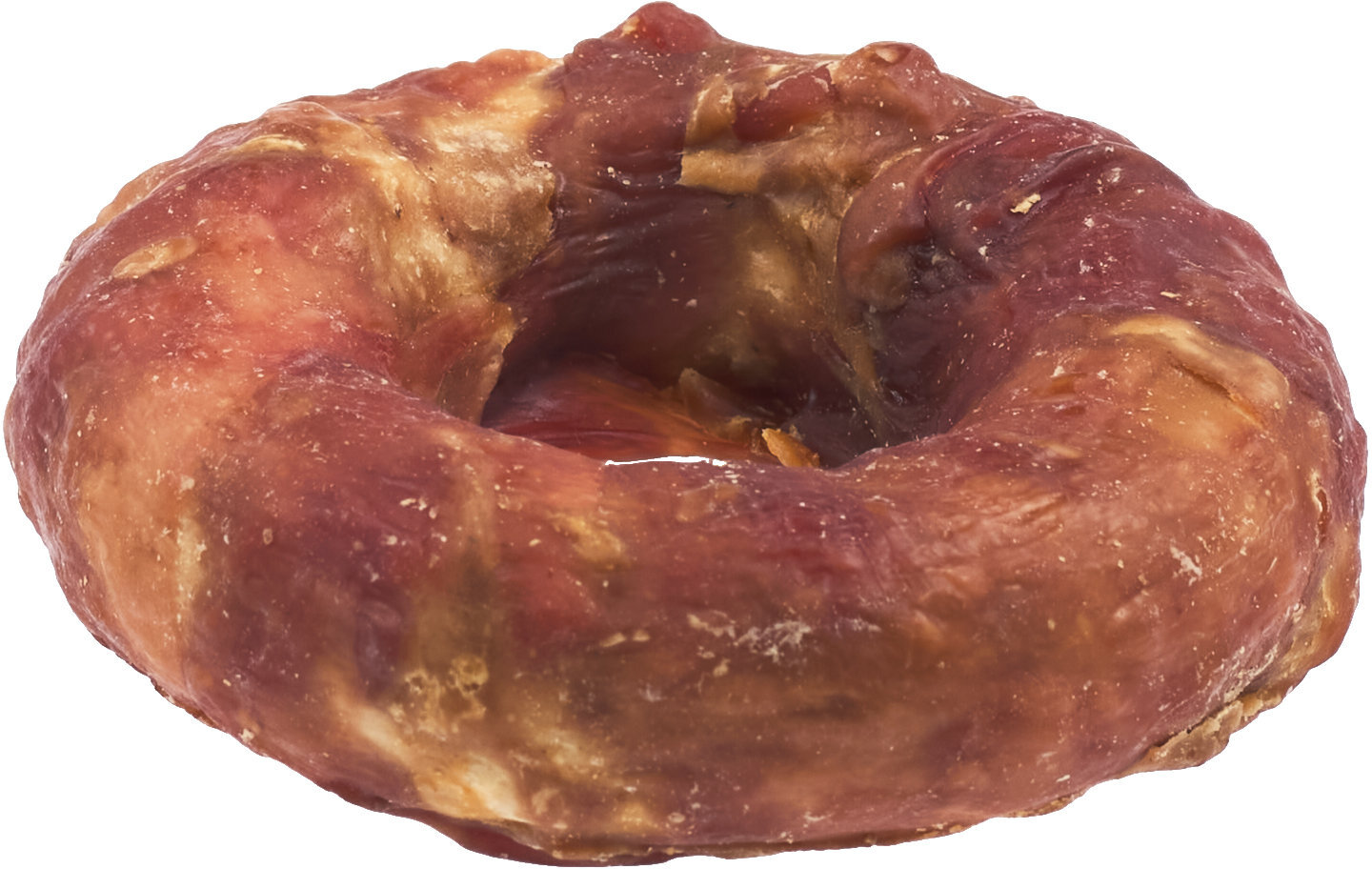 Лакомства жевательное кольцо для собак Flamingo с мясом кролика 10 см 100 г фото 3