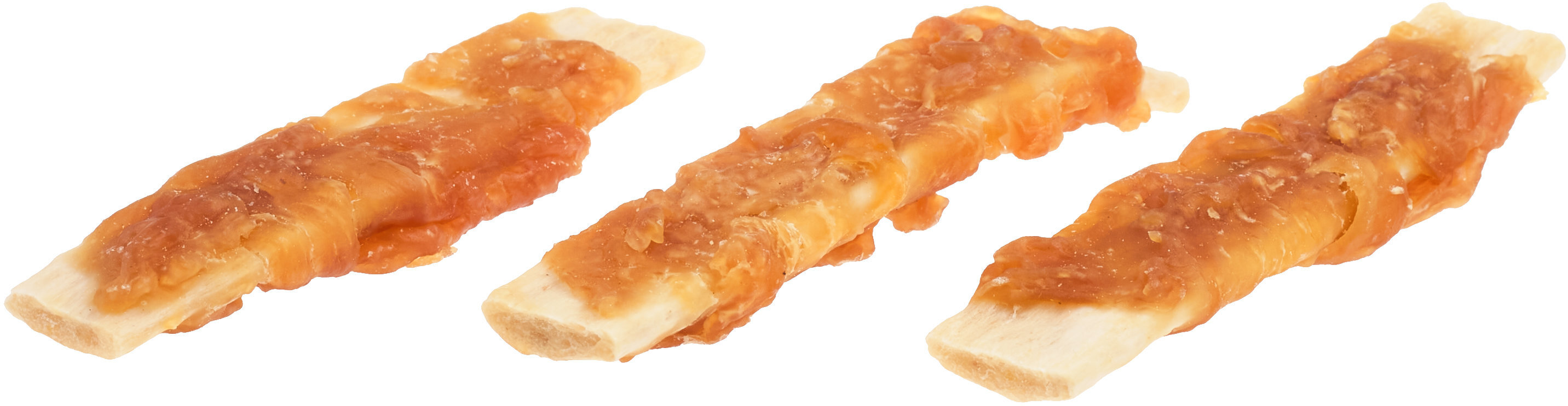 Ласощі жувальні ребра для собак Flamingo з м’ясом курки 12 см 3 шт 90 гфото