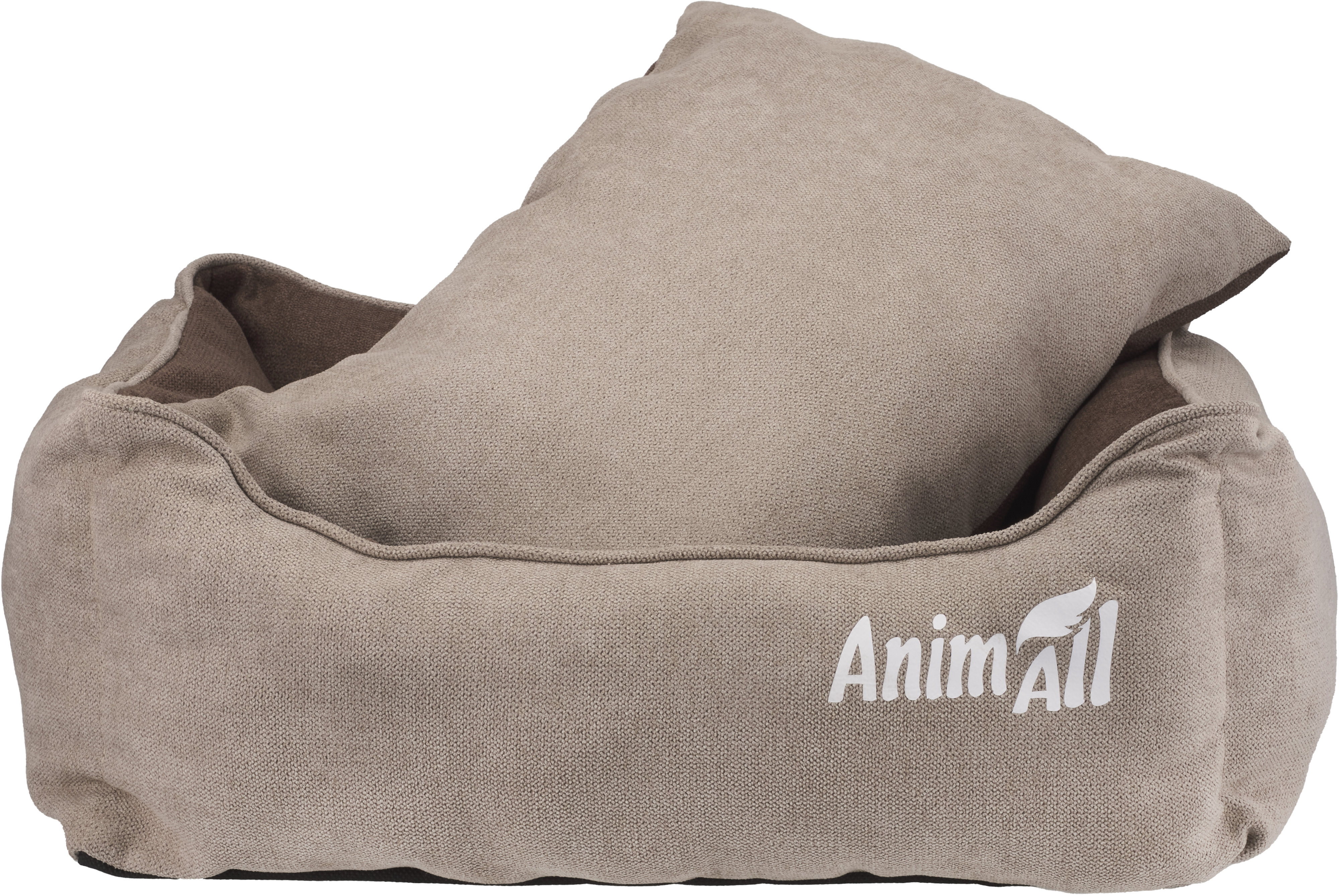 Лежак AnimAll Nena S Velours Beige 45х35х16 смфото4
