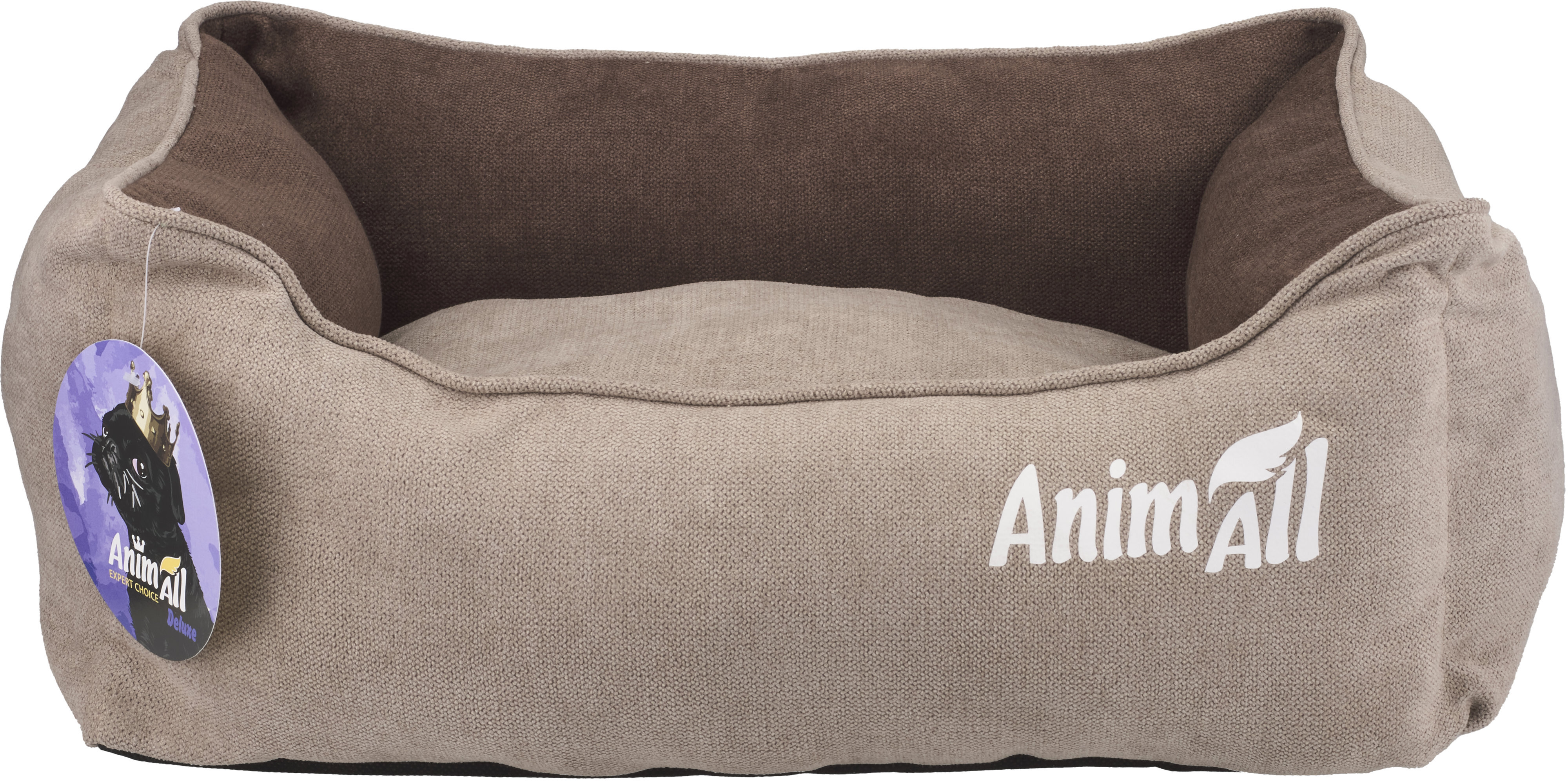 Лежак AnimAll Nena S Velours Beige 45х35х16 смфото9