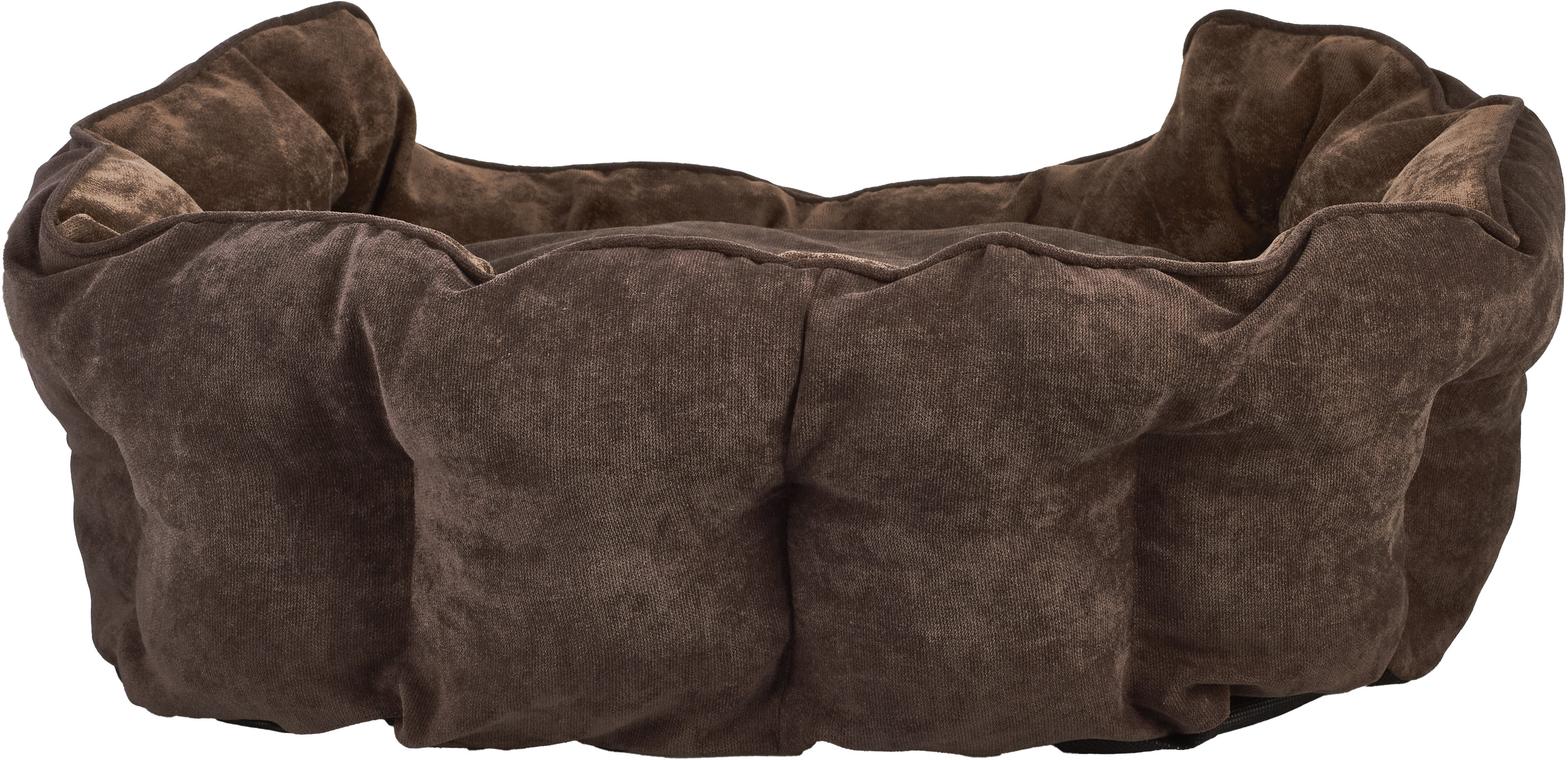 Лежак AnimAll Royal Velours M Chocolate 53х47х21 смфото2