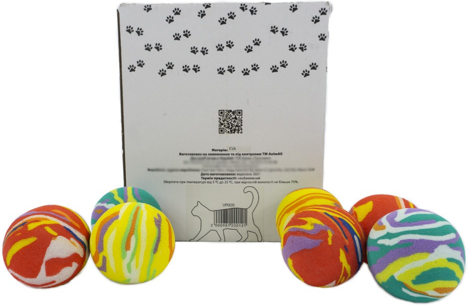 Набір іграшок для котів AnimAll Fun VP009 27 штфото2