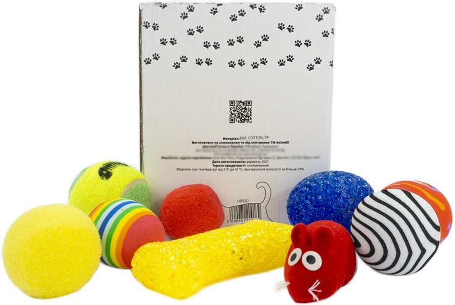 Набор игрушек для кошек AnimAll Fun VP020 30 шт фото 2