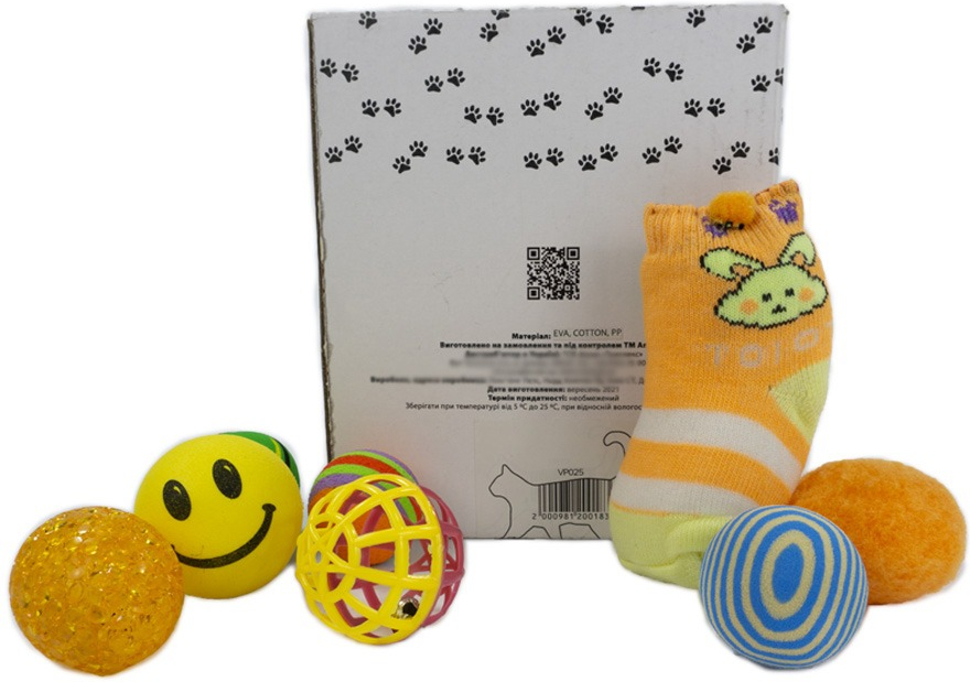 Набір іграшок для котів AnimAll Fun VP025 30 штфото2