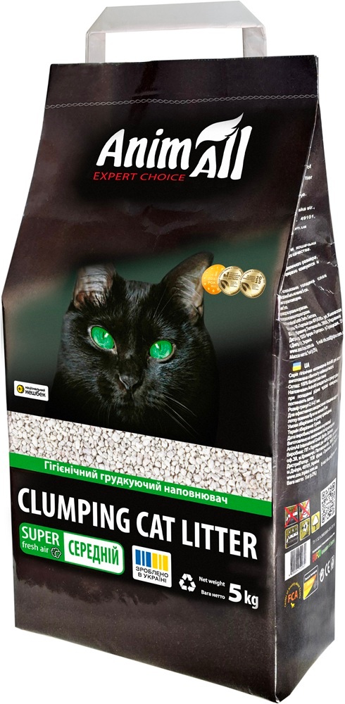 Наповнювач AnimAll Бентонітовий середня фракція 5 кгфото