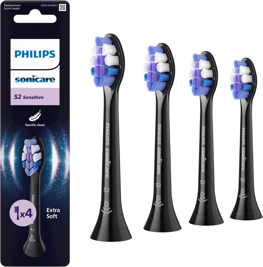 Насадки для звуковой зубной щетки Philips Sonicare HX6054/88 Sensitive фото 6