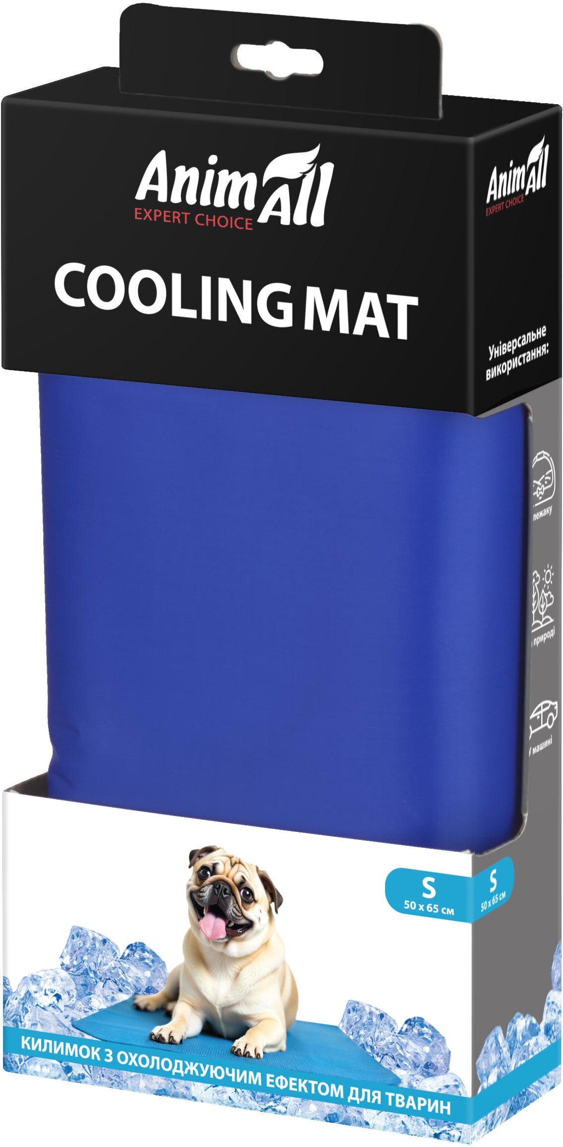 Охолоджуючий килимок AnimAll розмір S 50x65фото2