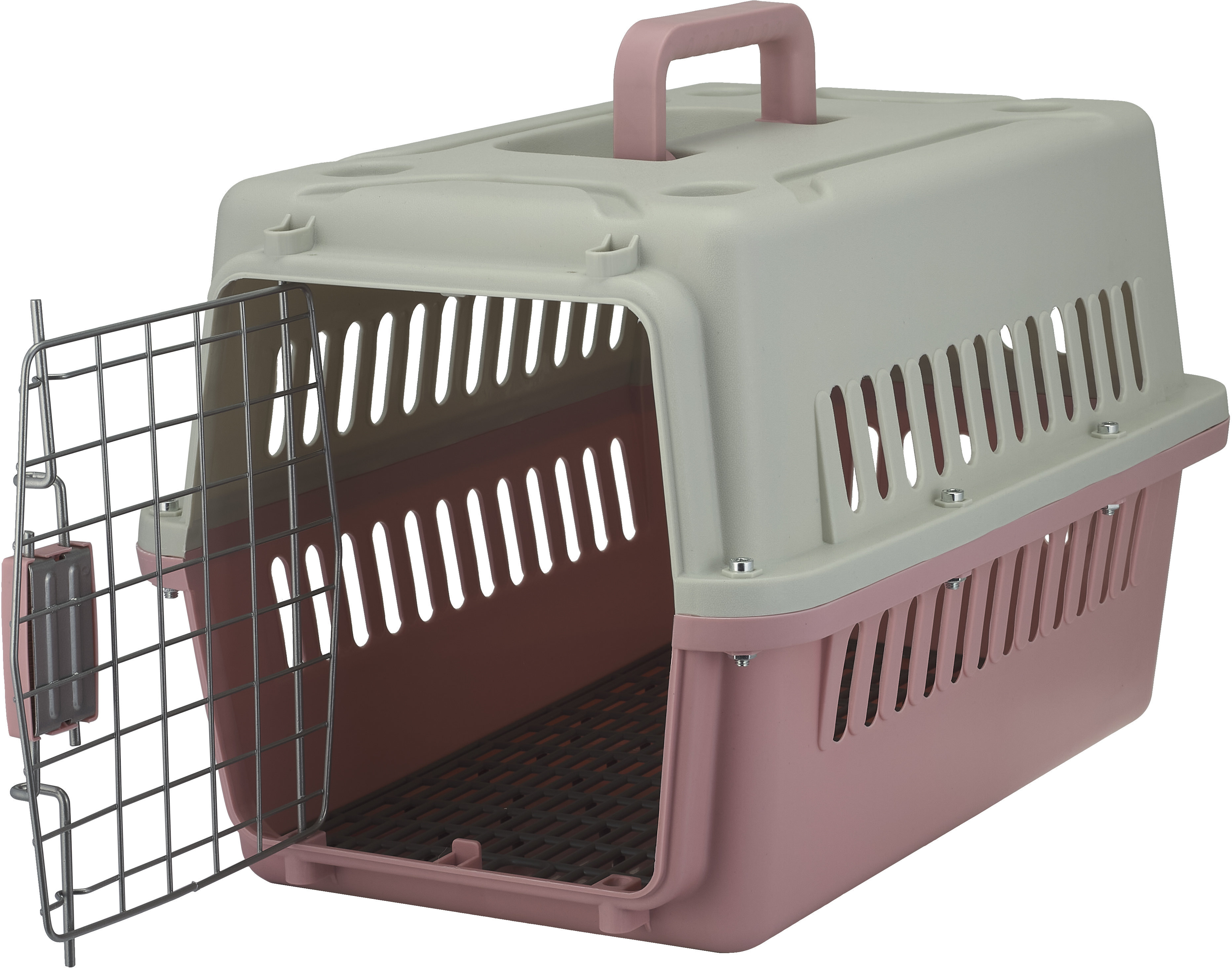 Переноска для кошек и собак AnimAll розовая PS-01 48x32x30 см фото 4