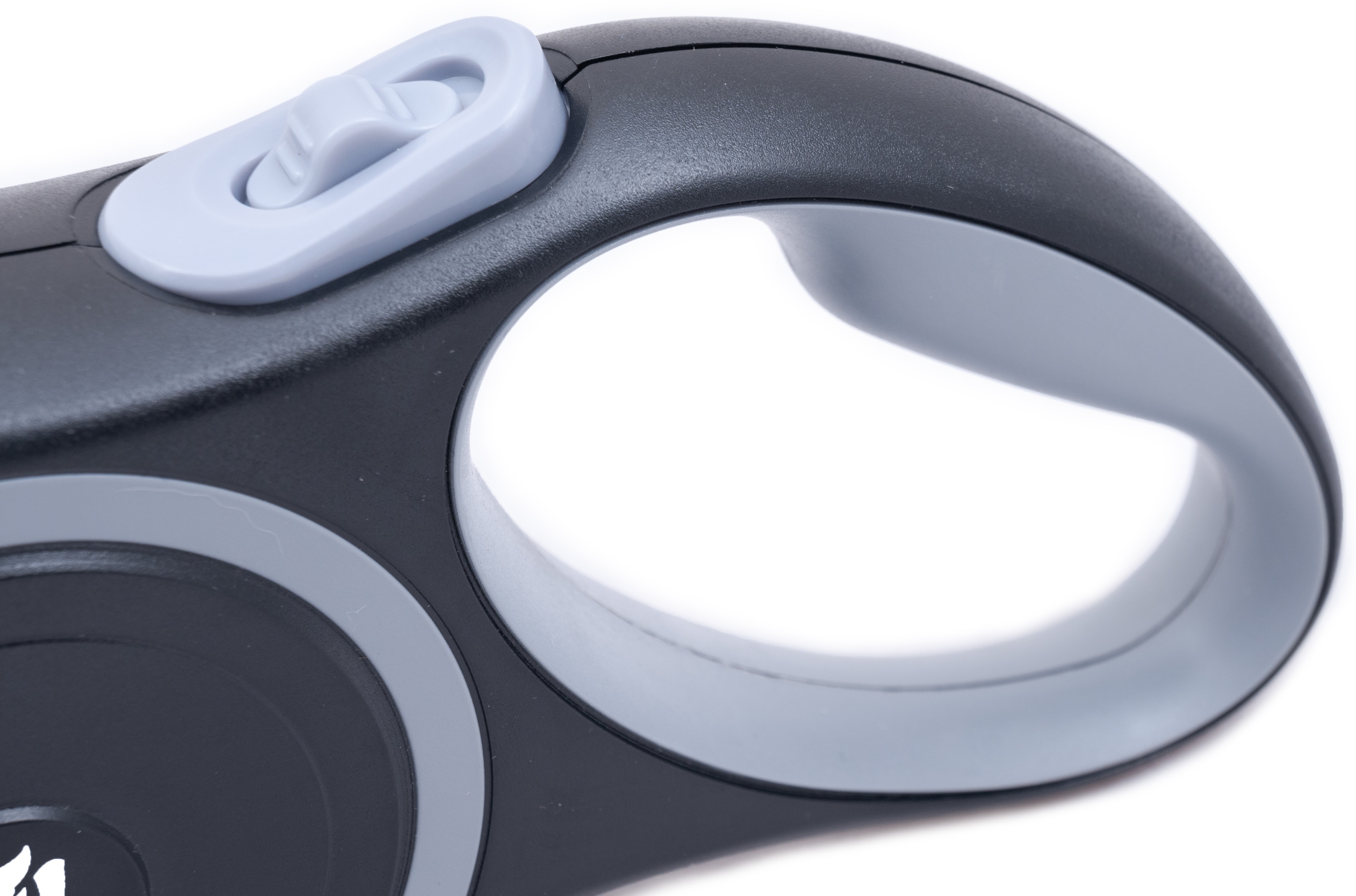 Рулетка-повідець AnimAll до 25 кг/5 метрів М сірий-чорнийфото2