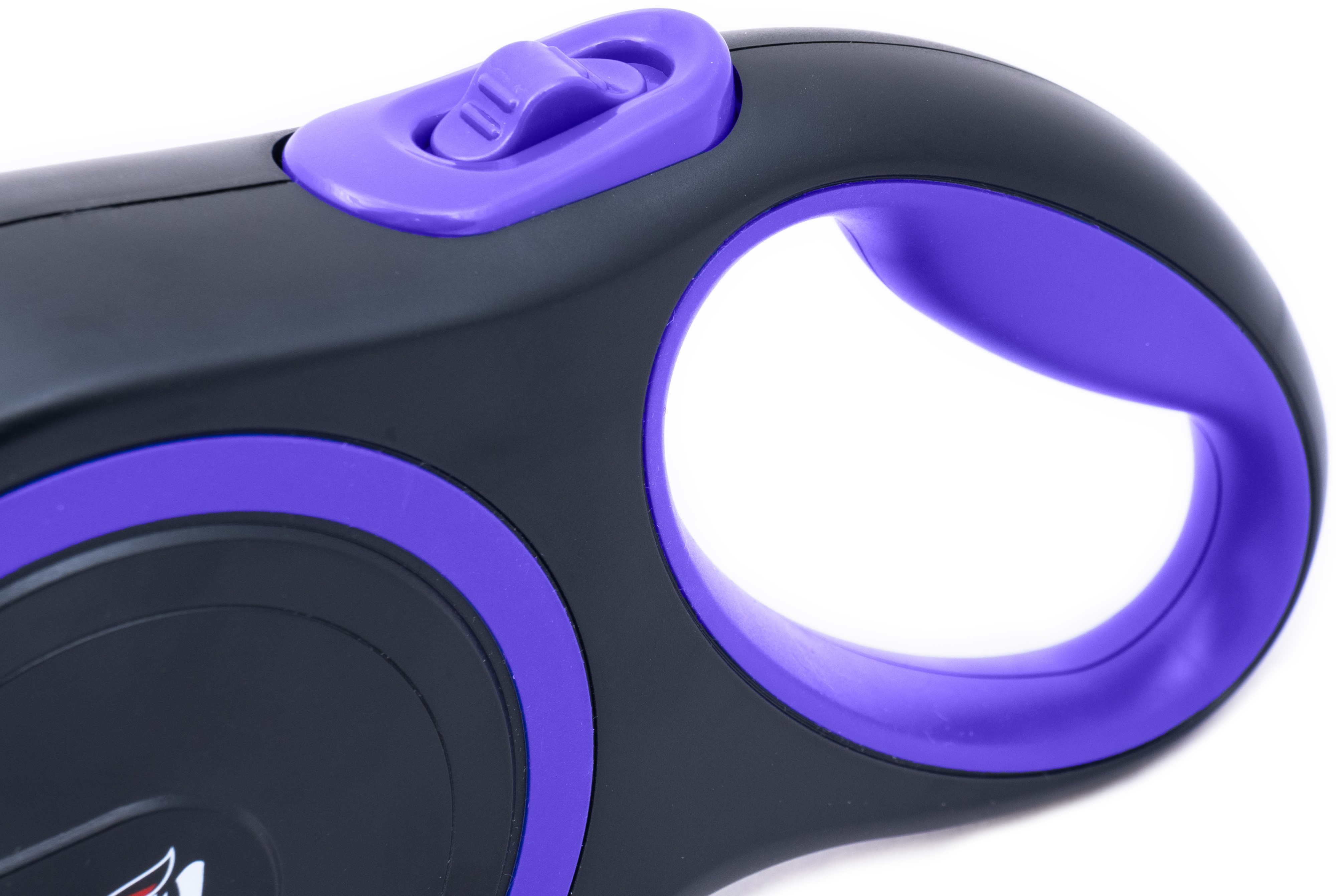 Рулетка-повідець AnimAll до 25 кг/5 метрів М фіолетовий-чорнийфото2