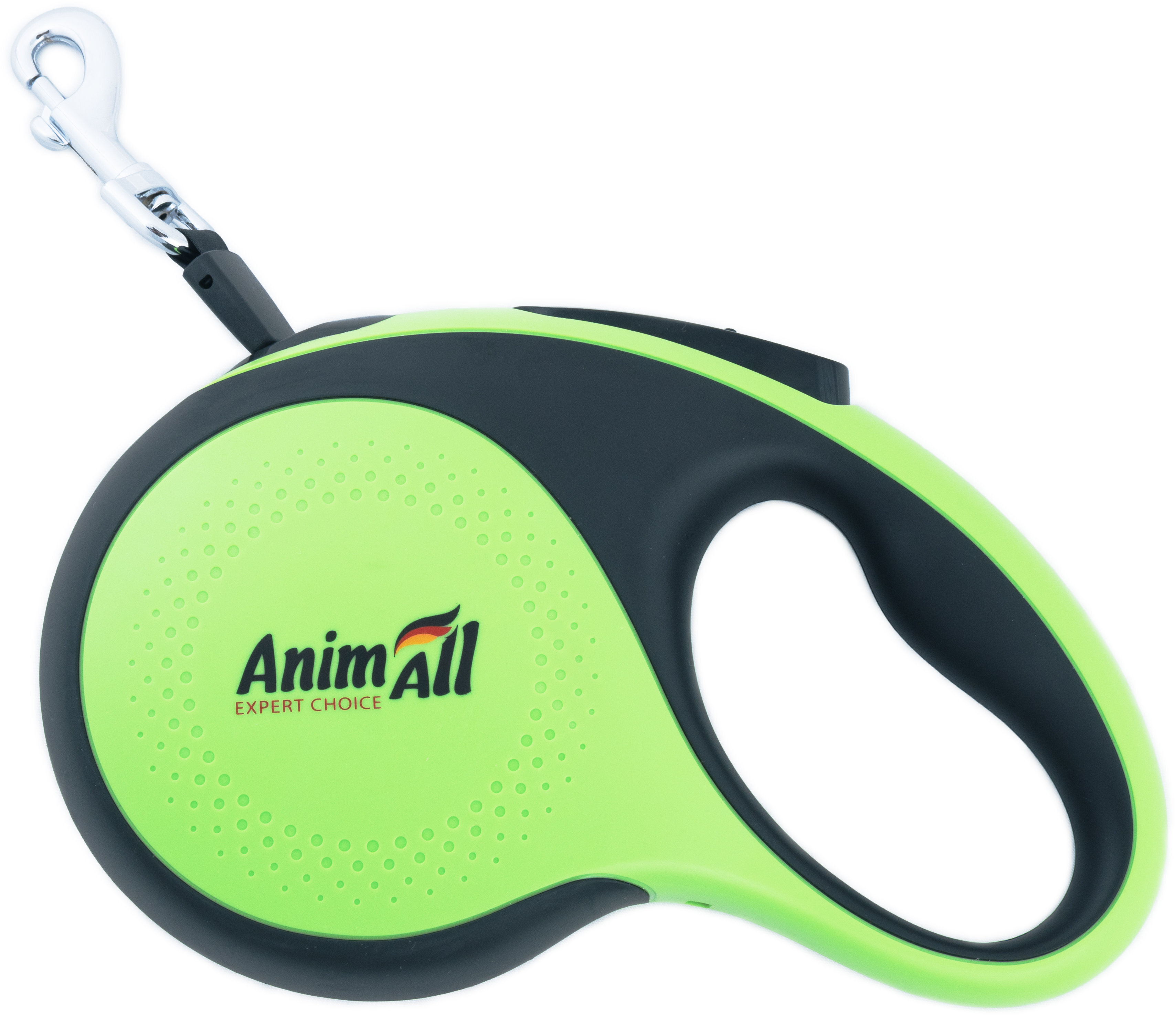 Рулетка-повідець AnimAll з диспенсером L до 50 кг/5 метрів зелена MS7016-Bфото3