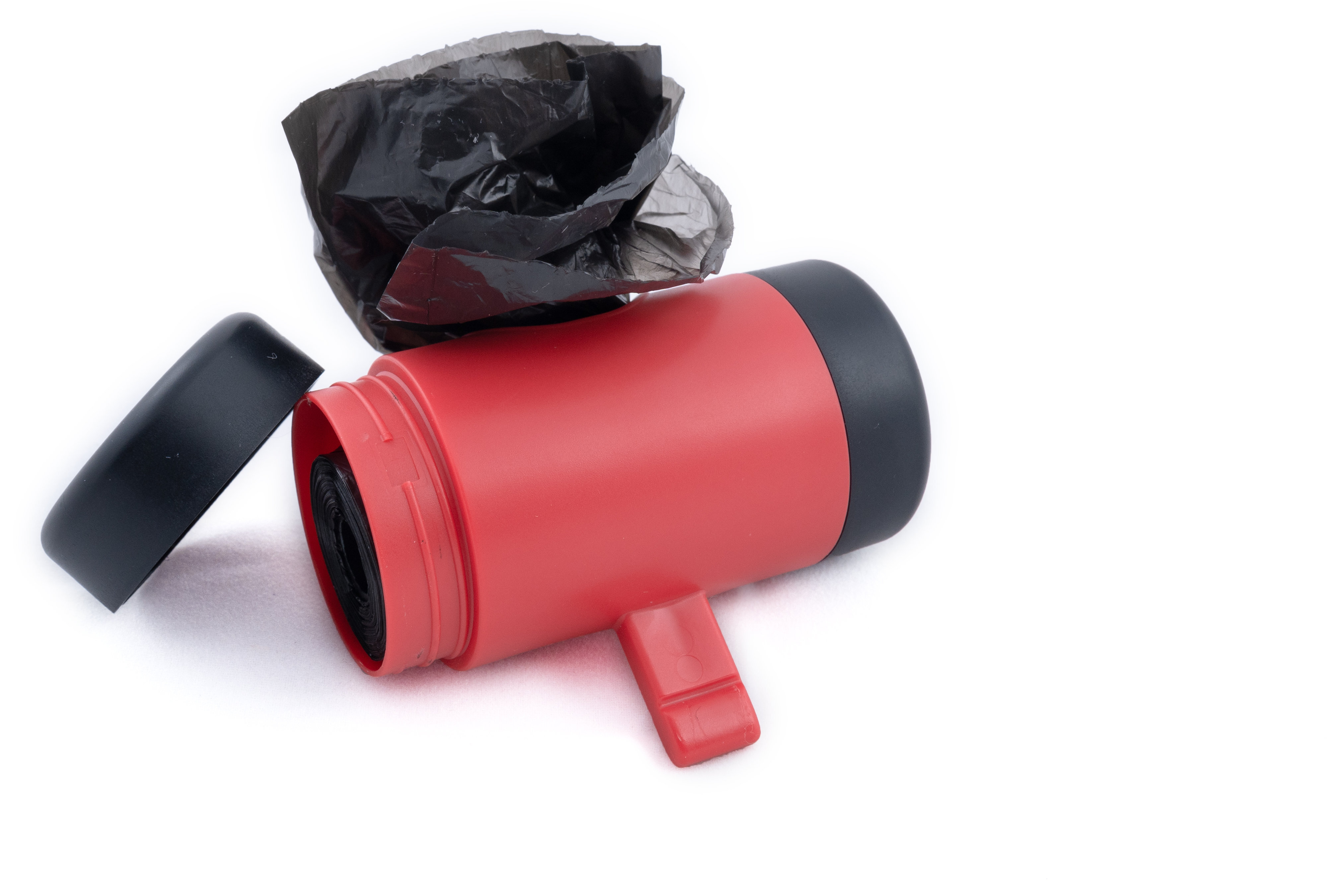 Рулетка-повідець AnimAll з диспенсером L до 50 кг/5 метрів червона MS7016-Bфото4