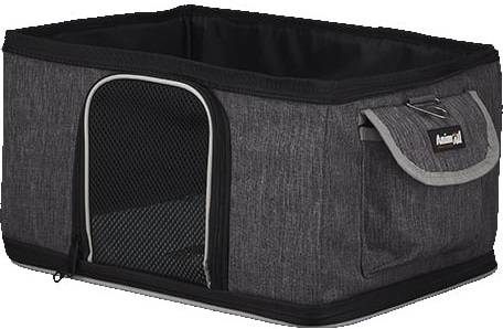 Сумка-переноска AnimAll М’яка CH-9006-1 40х28х28 см сірафото7