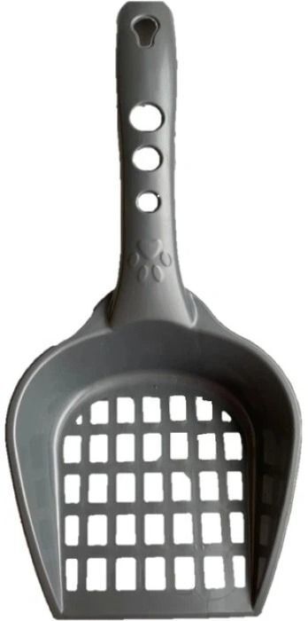 Туалет для кошек AnimAll голубой с лопаткой CNR-106 50x37x13.5 см фото 2