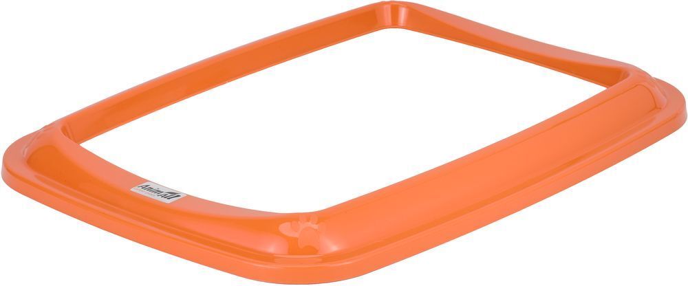 Туалет для кошек AnimAll оранжевый с лопаткой CNR-106 50x37x13.5 см фото 5