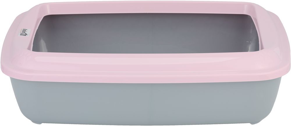 Туалет для кошек AnimAll фиолетовый с лопаткой CNR-106 50x37x13.5 см фото 