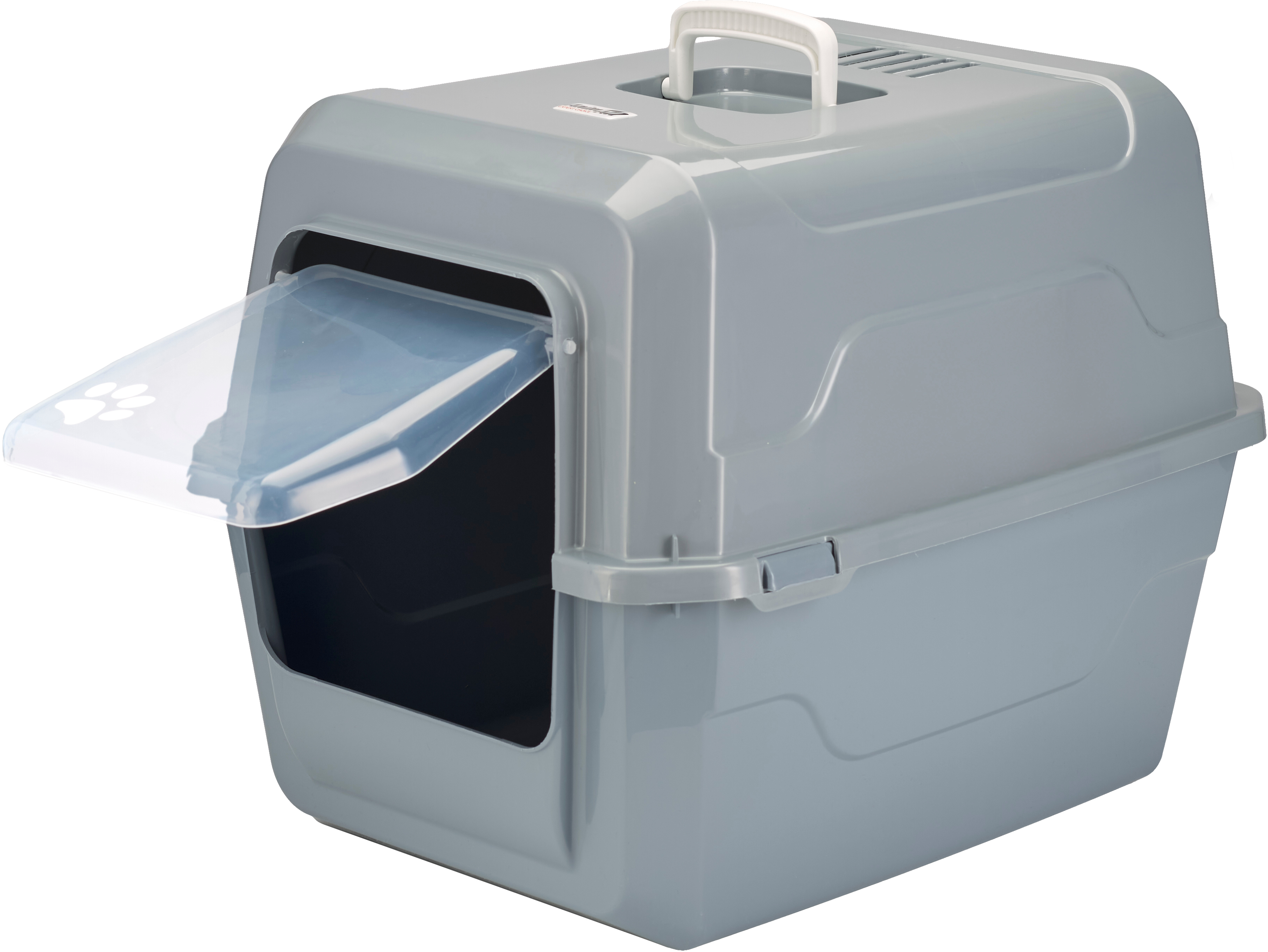 Туалет для котів закритий AnimAll сірий CNR-143 52x37x48 смфото2