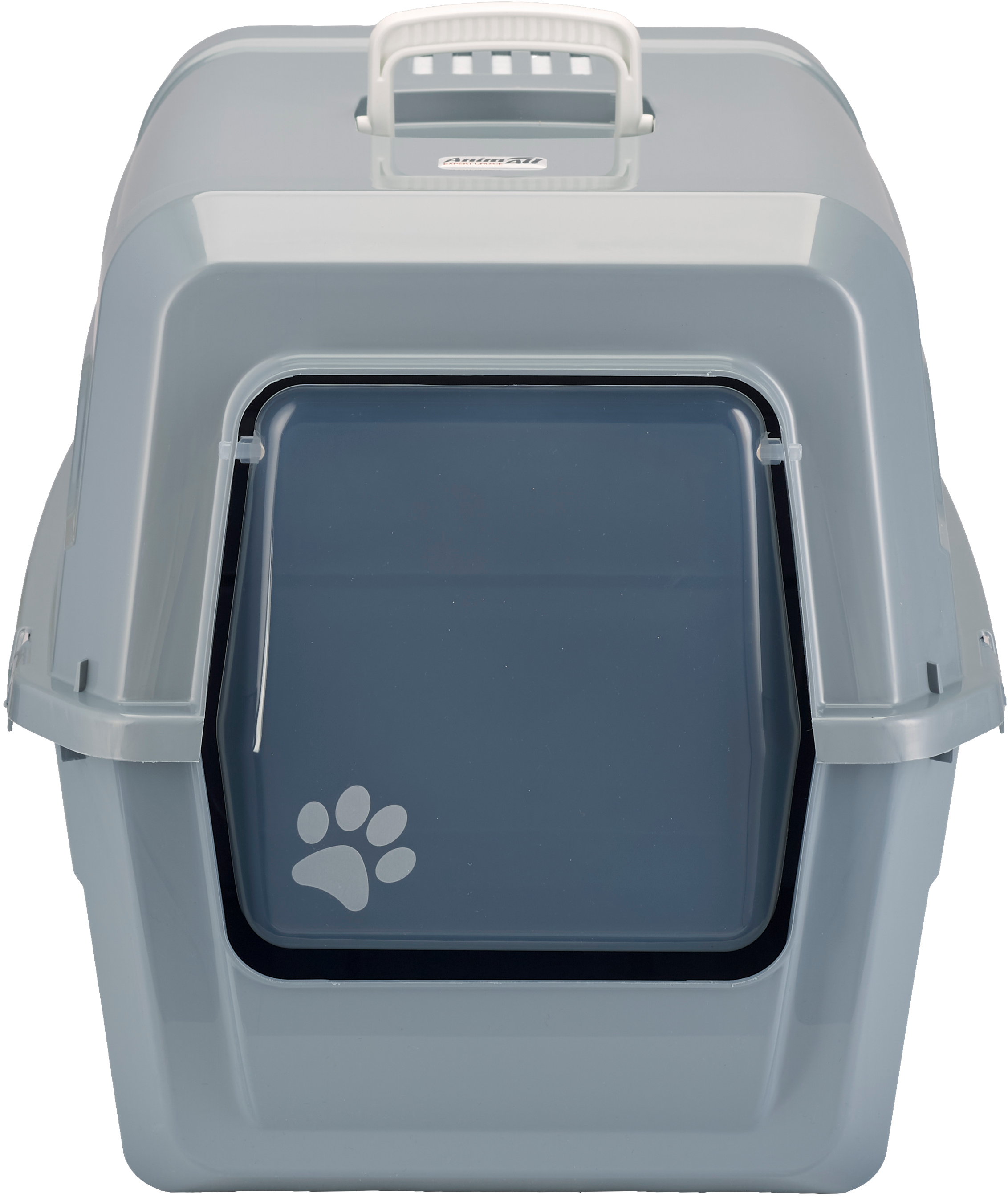 Туалет для котів закритий AnimAll сірий CNR-143 52x37x48 смфото3