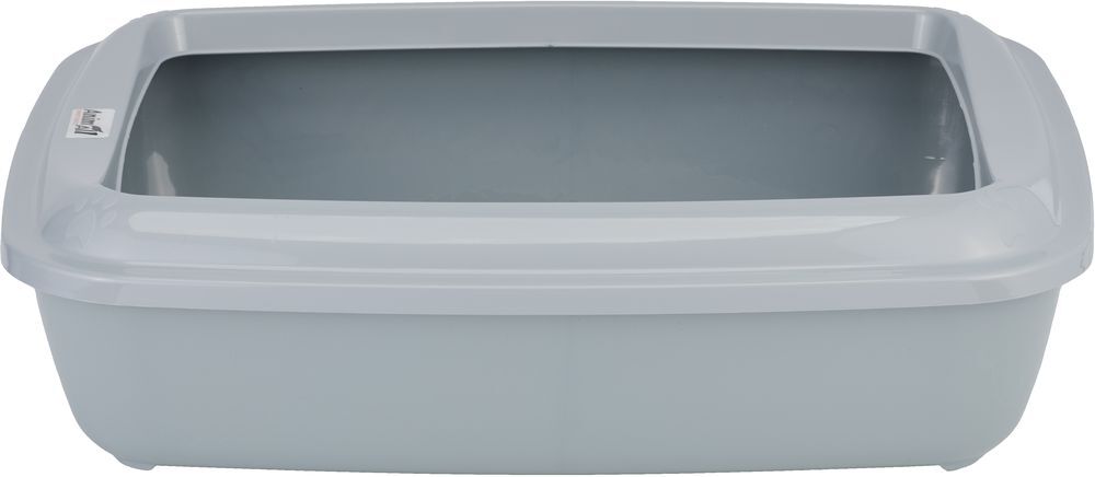 Туалет для котів AnimAll сірий з лопаткою CNR-106 50x37x13.5 смфото