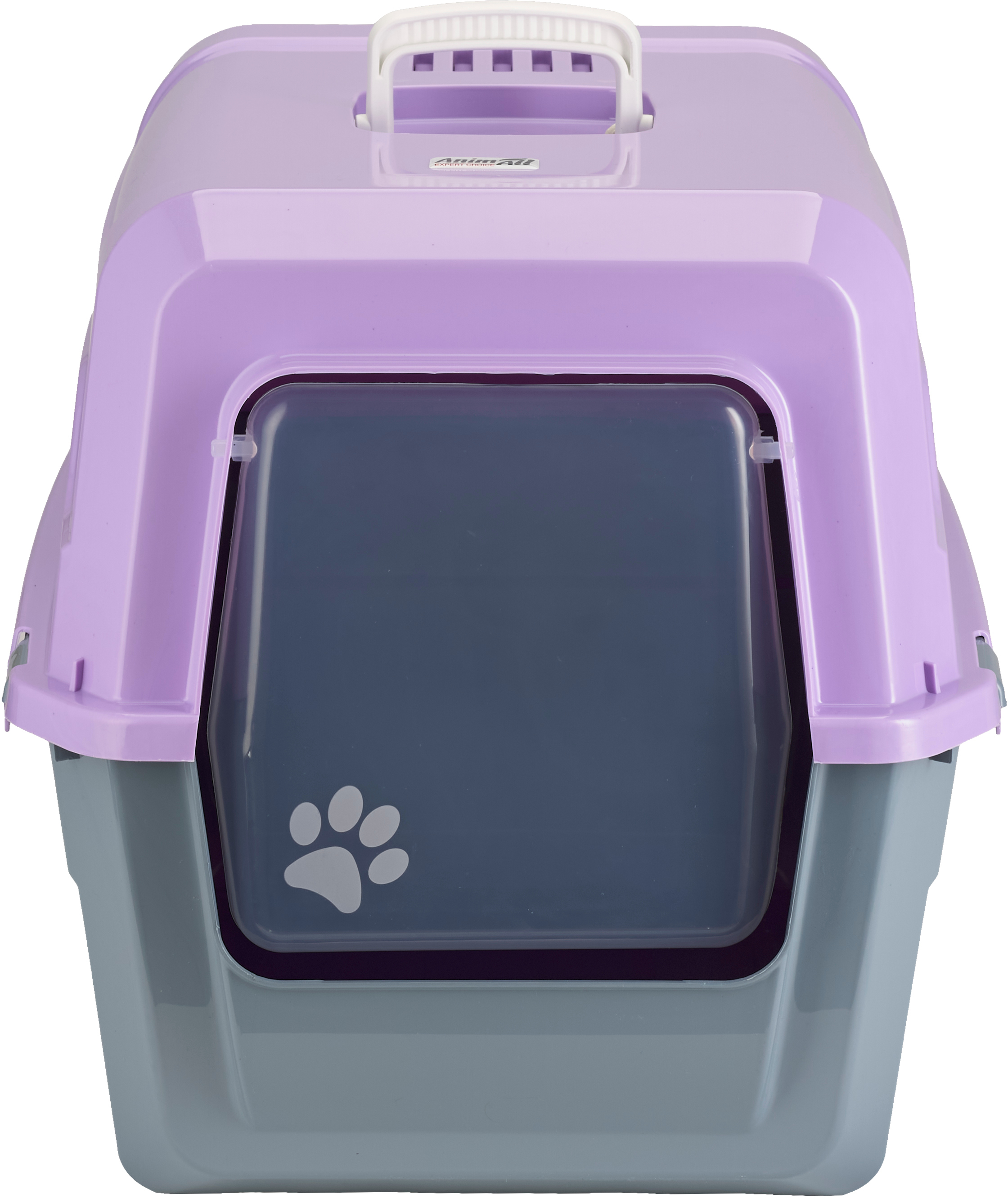 Туалет для котів закритий AnimAll фіолетовий CNR-143 52x37x48 смфото2